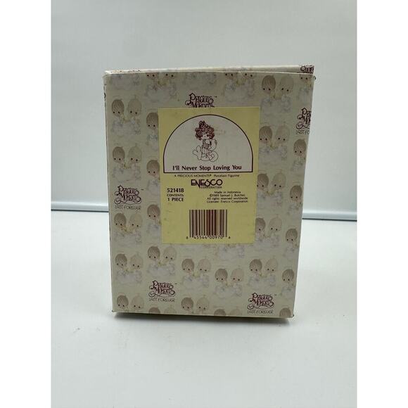 PRECIOUS MOMENTS I'LL NEVER STOP LOVING YOU FIGURINE - Picture 4 of 4